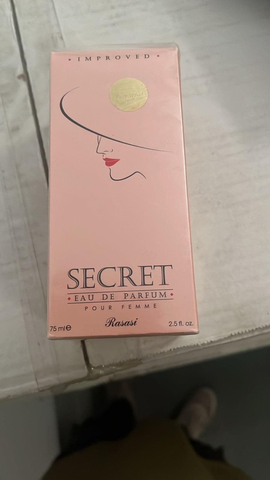 Secret for Woman EDP - Eau De Parfum 75 ML (2.5 oz) | Expression of Love | Floral Fruity Combination of Notes like Violet Leaf, Camelia, Rose, Honeysuckle & Musk | by RASASI Perfumes