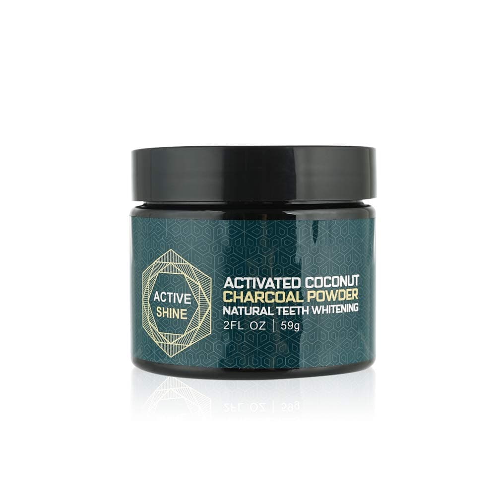 activated coconut charcoal powder