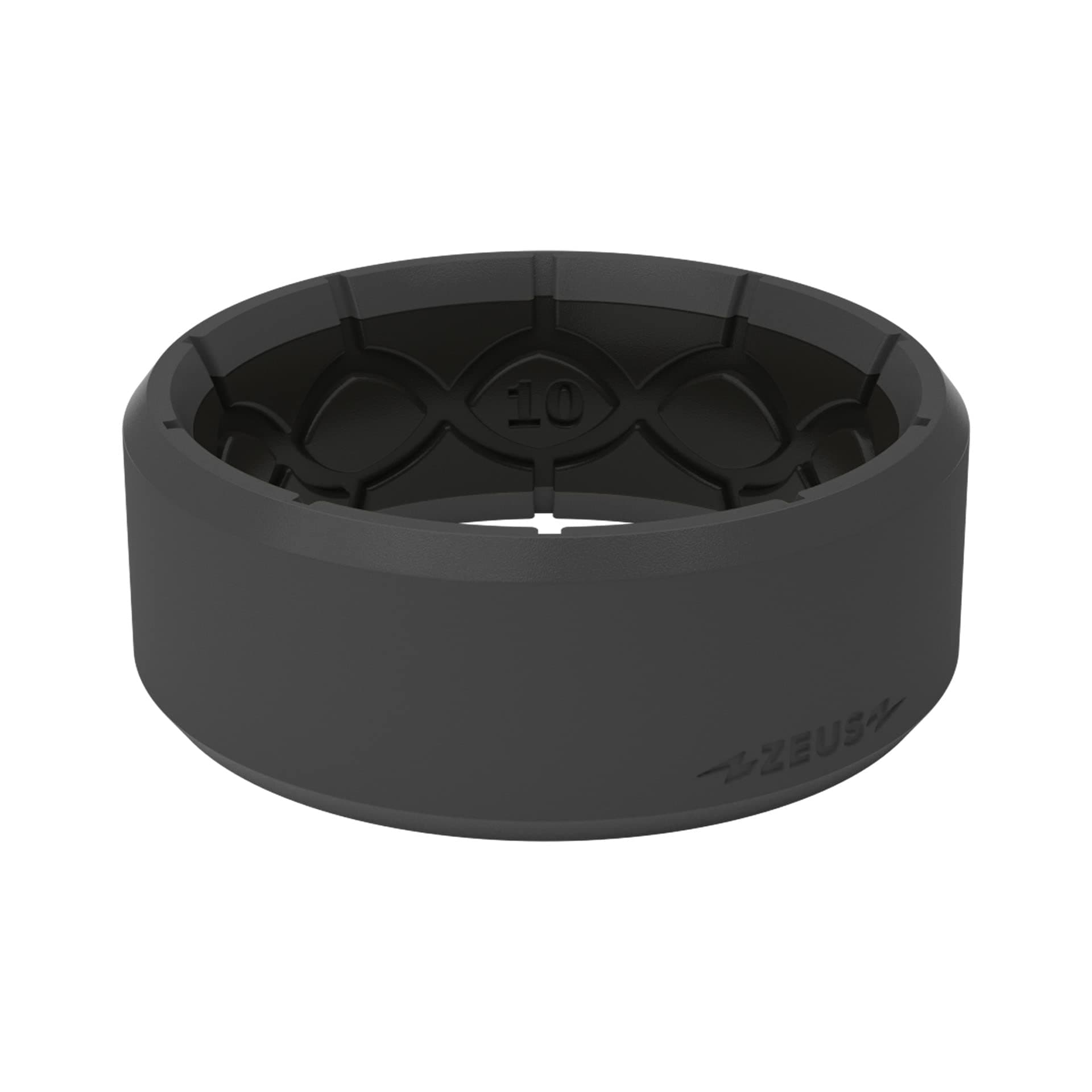 Zeus Anti Stretch Silicone Ring Breathable Silicone Rings for Him and Her, Unique Design, Comfort Fit Ring