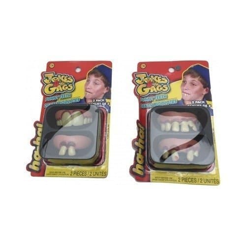 Funny Gags Ugly Teeth Costume Party Goofy Teeth Jokes and Gags