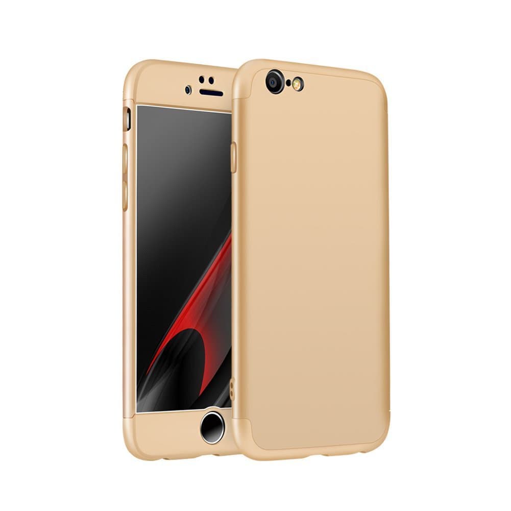 iPhone 6/6s case, Bylove [Hybrid Hard PC] 3 In 1 Ultra Thin and Slim 360 Full Coverage Case for iPhone 6/6S (4.7 Inch) (Iphone 6/6s, Gold)