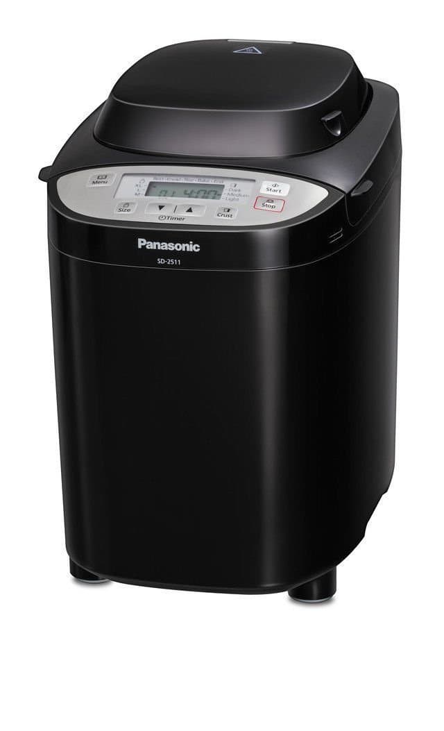Panasonic SD-ZB2512KXC Bread Maker, Black