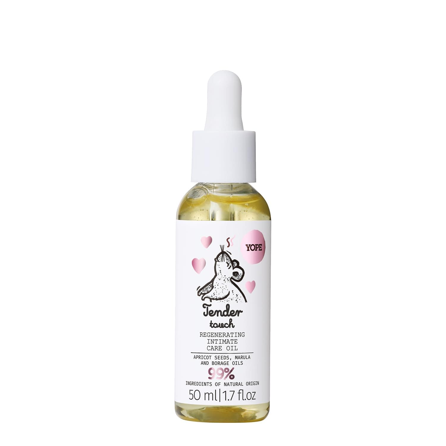 Regenerating Intimate Care Oil | Soothing | Calming | 99% Natural Ingredients | Massage Oil 50ml