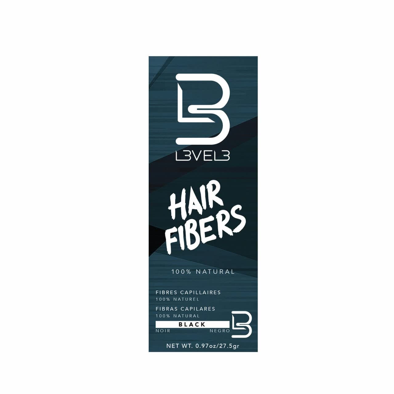 Hair Fibers - Cover Bald Spot or Thinning Hair - Natural Looking Finish - Instant Grey Coverage and Thicker Hair (Black)