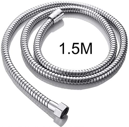 Dmqpp Shower Head,High Pressure Hand Shower Hose Pipes Holder Adjustable 3 Mode Water Saving Showerhead Set showerheadbase (Color : 1.5mhose)