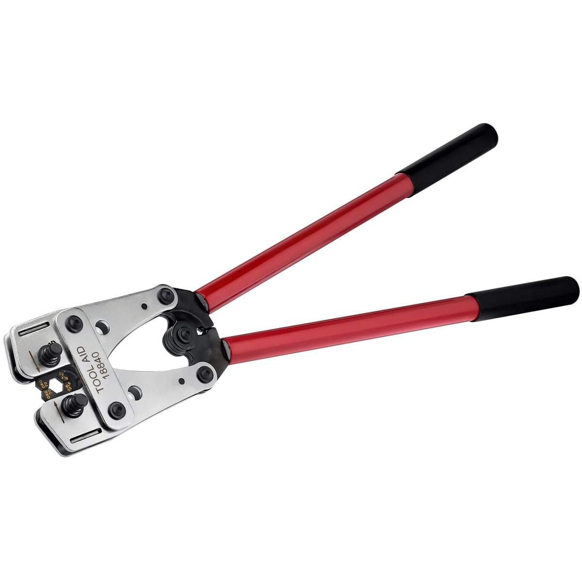 SG Tool Aid SGT18840 Terminal Crimper with Rotating Die Set for 8-4/0 AWG Uninsulated Terminals