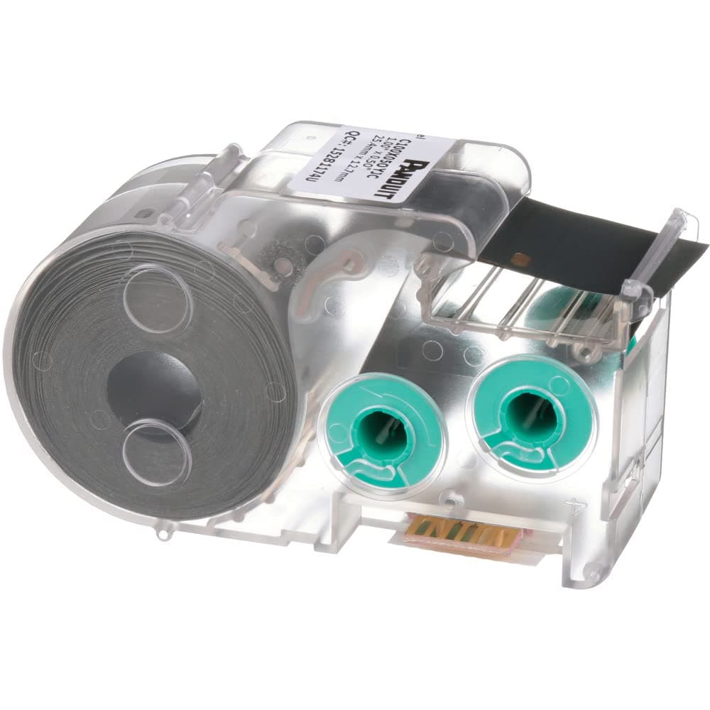 Panduit C200X100YJC P1 Cassette Component Label, Adhesive Polyester, White (200-Pack)