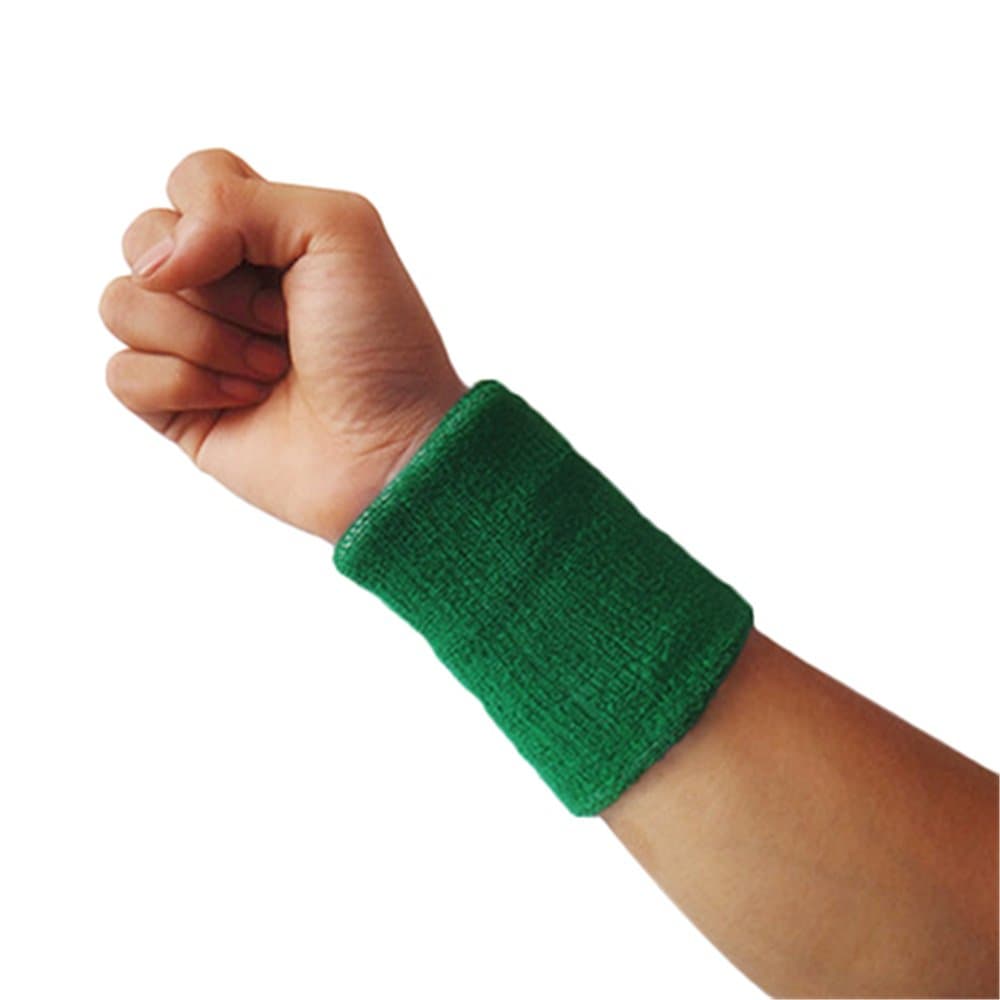tianfuheng 1x Sports Wrist Sweatband Tennis Squash Badminton GYM Basketball Wristband Gift