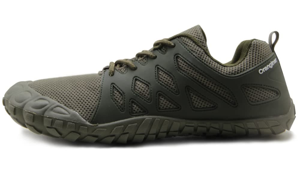 Oranginer Men's Barefoot Shoes - Big Toe Box - Minimalist Cross Training Shoes for Men