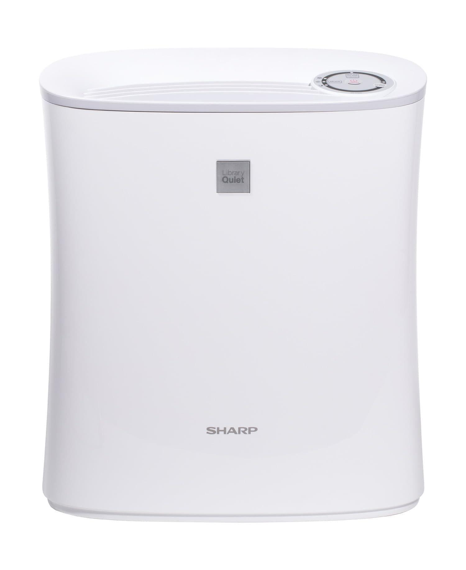 SHARP FPF30UH True HEPA Air Purifier for Home Office Smokers Allergies and Pet Hair, White