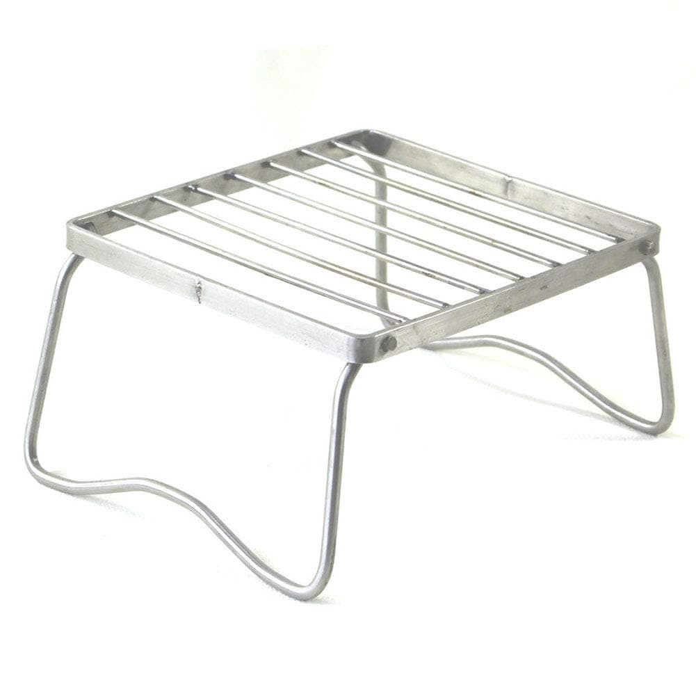 Stainless Steel Folding Barbecue​ Grill, Portable Outdoor Camping Grill Bracket Burner Stove Stand Bracket Holder ​for Camping Travelling Picnic BBQ​(M)