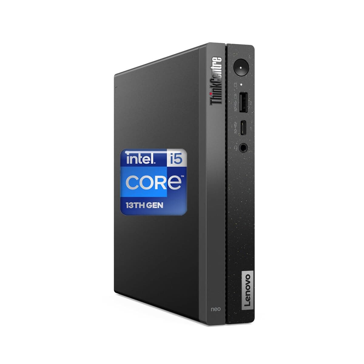 ThinkCentre 50q Gen 4 Business Mini Desktop, 13th Gen Intel Core i5-13420H, 16GB RAM, 512GB PCIe SSD, Display Port, HDMI, RJ-45, Wi-Fi 6, Windows 11 Pro, Black