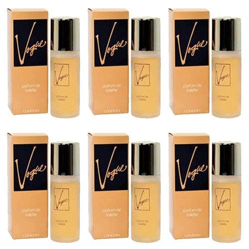 Crimson Kangaroo Fragrances 6 Pack Set Of Women's Vogue Milton Lloyd Perfume Parfum De Toilette Fragrances 50 Millilitre