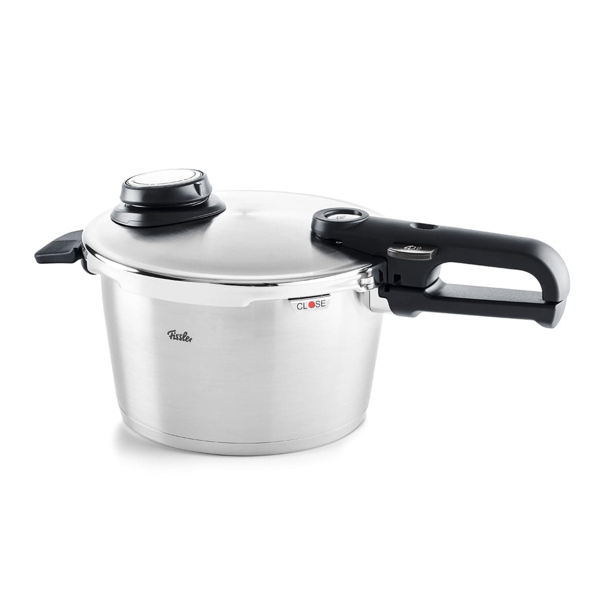 Fissler Vitavit Premium Pressure Cooker with Steamer Insert, 4.8 Quart