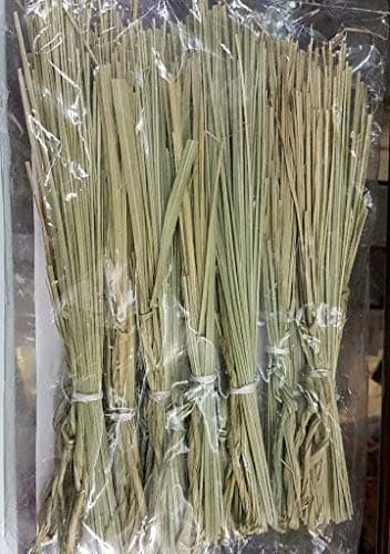 Sambhav Online Store natural Darbha Grass or Kusha dry grass for puja karma hawan yagyan/pooja home temple 12inch long (10 bundles pack)