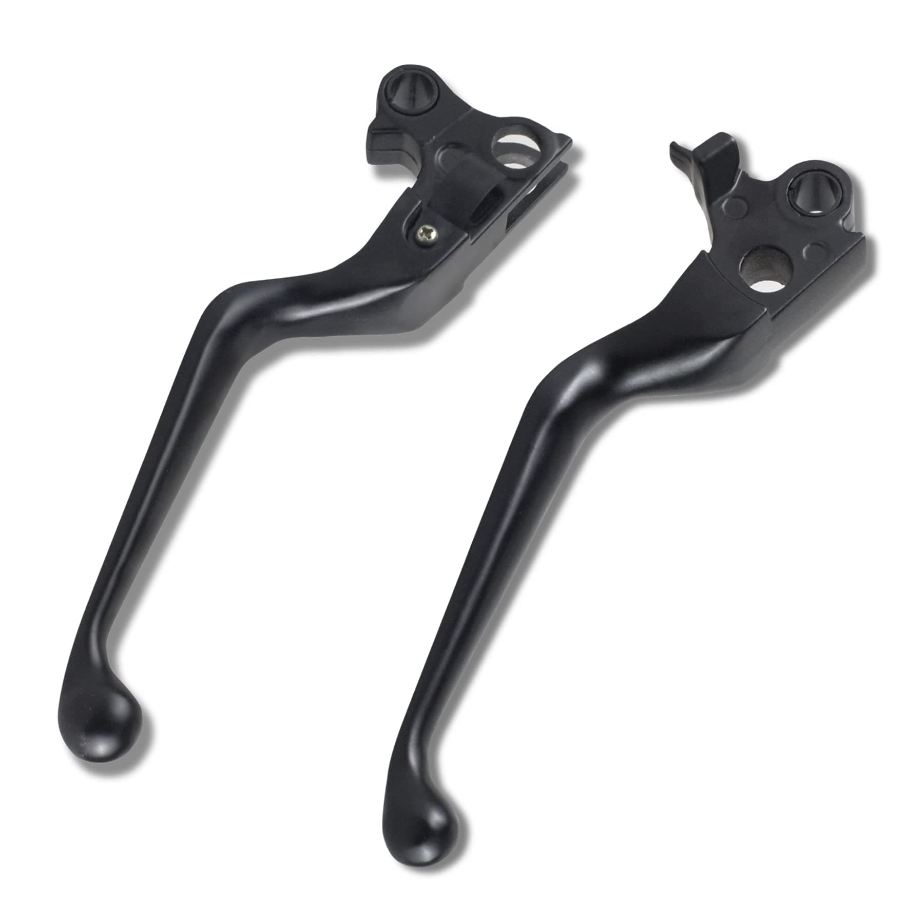 Black Brake Clutch Lever Hand Levers Compatible with Harley Sportster 883 1200 Dyna Softail Electra Glide Road King Touring Fat Bob