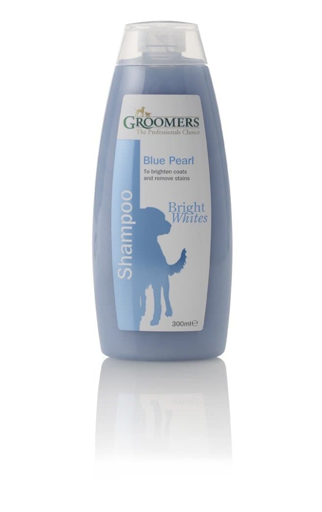 Groomers Blue Pearl Colour Enhancing Shampoo for White Coats, 300 ml