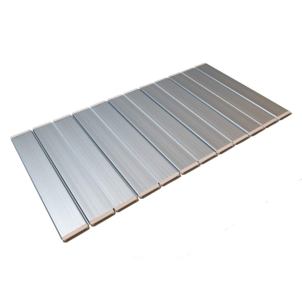 東プレ(Topre Corporation) Bath Lid, 65×119cm, Metallic Grey