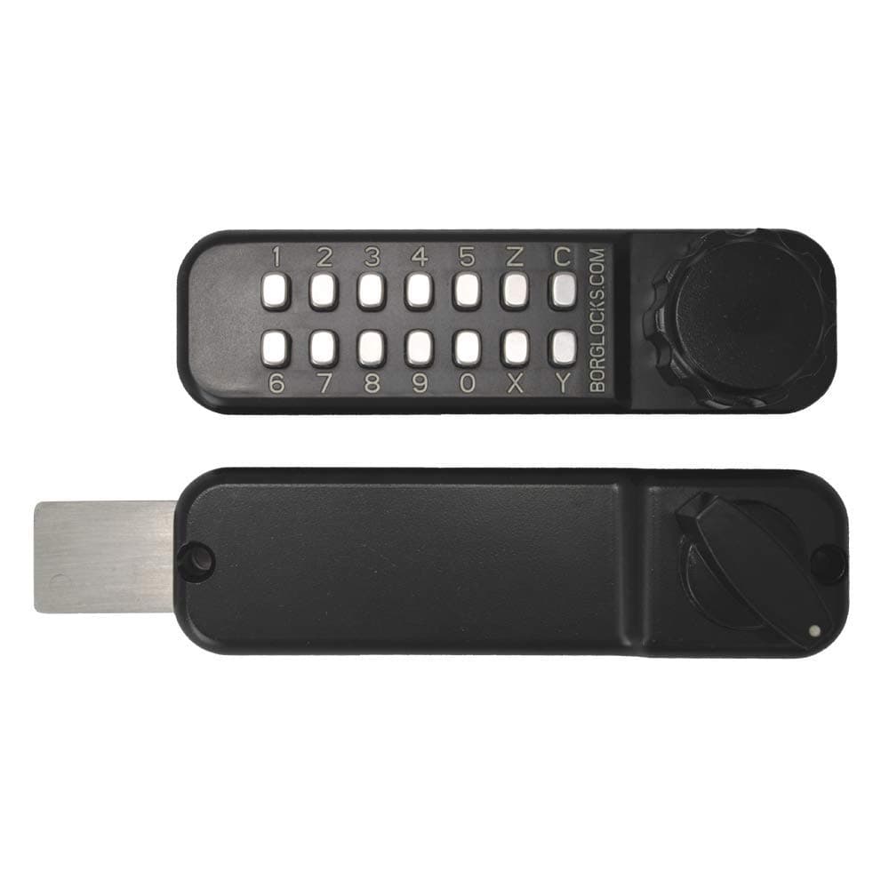 BORG LOCKS BL2615 Marine Grade Pro Digital Horizontal Rim Deadbolt Lock - LH