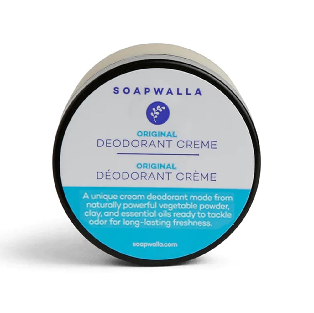 Soapwalla - Natural Aluminum-Free Deodorant Cream (Original) | Vegan, Cruelty-Free, Clean Skincare (Full Size, 2 oz | 57 g)