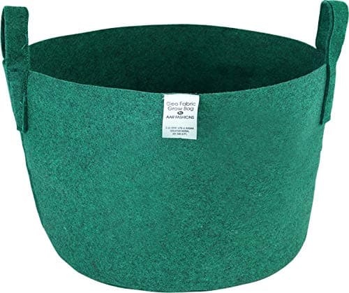 AAR FASHIONS Air Pruning Geo Fabric Grow Bags 350 GSM - Smart Plant Grow Bags for Home, Terrace, Balcony, (Size- 23 * 23 cm) (Green, 1)