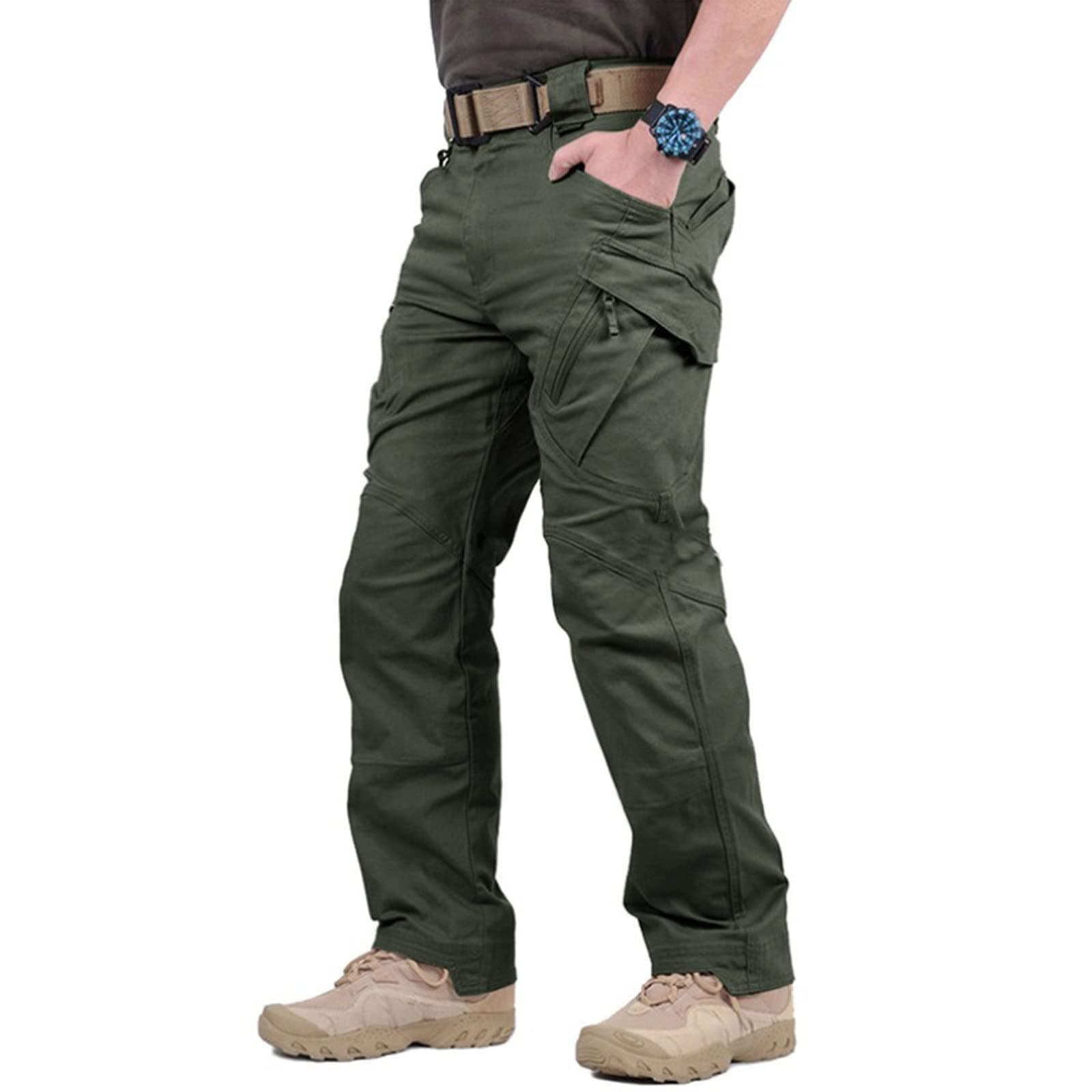 Tactical Pants Men Instructor Tactical Pants, Casual Army Military Style Trousers, Mens Cargo Pants Trousers Male