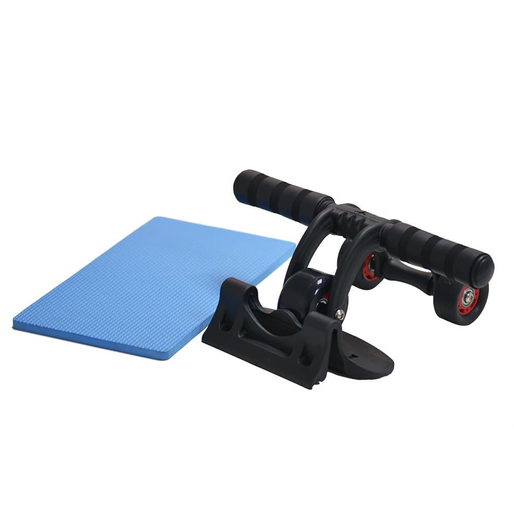 Smartbot Ab Roller Wheel w/Patented 3-Wheel Triangular Design - Perfect Fitness Exercise Equipment for Home and Best Exercise Equipment for Abs