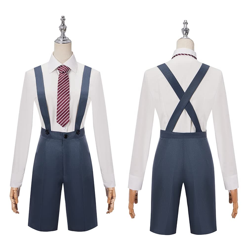 AwwwCos Matilda the Musical Cosplay Costume School Girl Dress Uniform Suit Skirt Tie Halloween Party Outfit Women