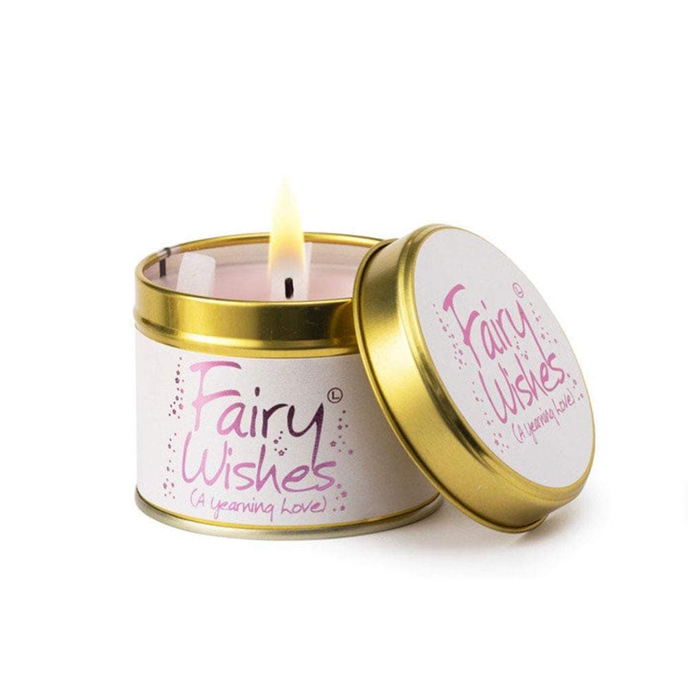 Fairy Wishes Scented Candle in Tin by Lily Flame