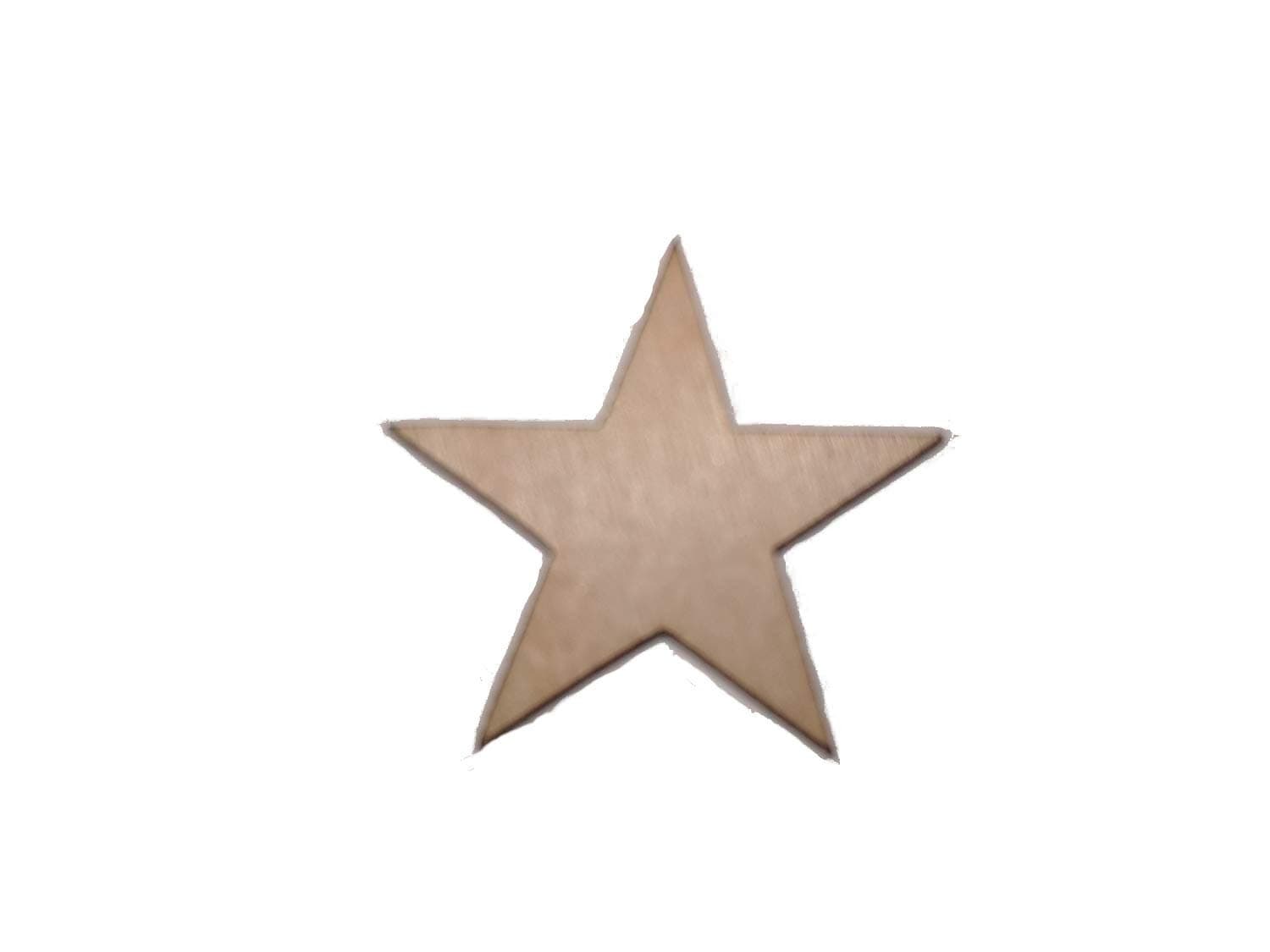 100 - .5 inch Mini Wood Stars - Laser Cut, Flag Making 1/2" Wooden Stars- DIY Craft Supplies Flag Making, Rustic Decor, Wood Confetti, Patriotic