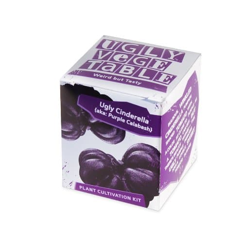 Ugly Vegetable Indoor Gardening Plant Cultivation Kit, Ugly Cinderella / Purple Calabash