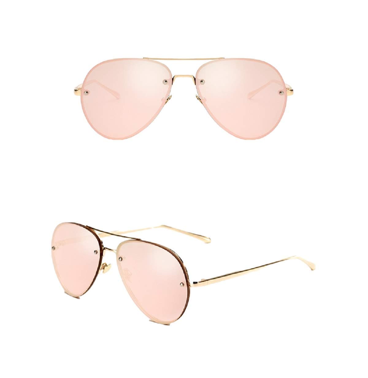 ROSE GOLD Cat Eye Women Ladies Sunglasses Mirrored Reflective Retro Ibiza 2021