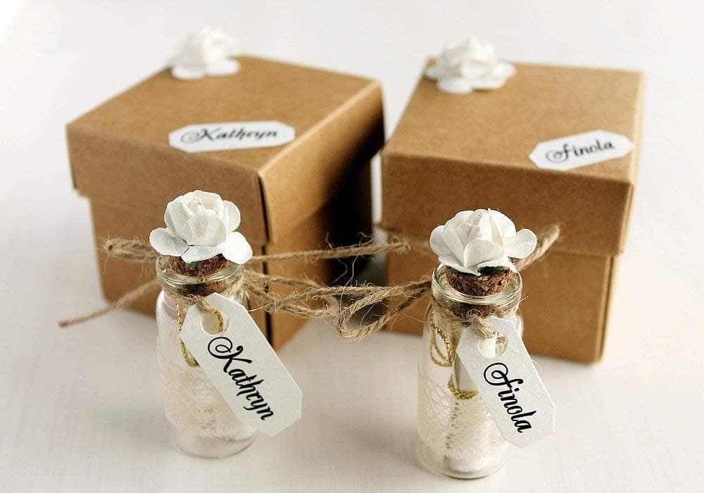 Bridesmaid Proposal Gift, Flower Girl Gift, Maid Of Honor Proposal, Message in a Bottle Invitation