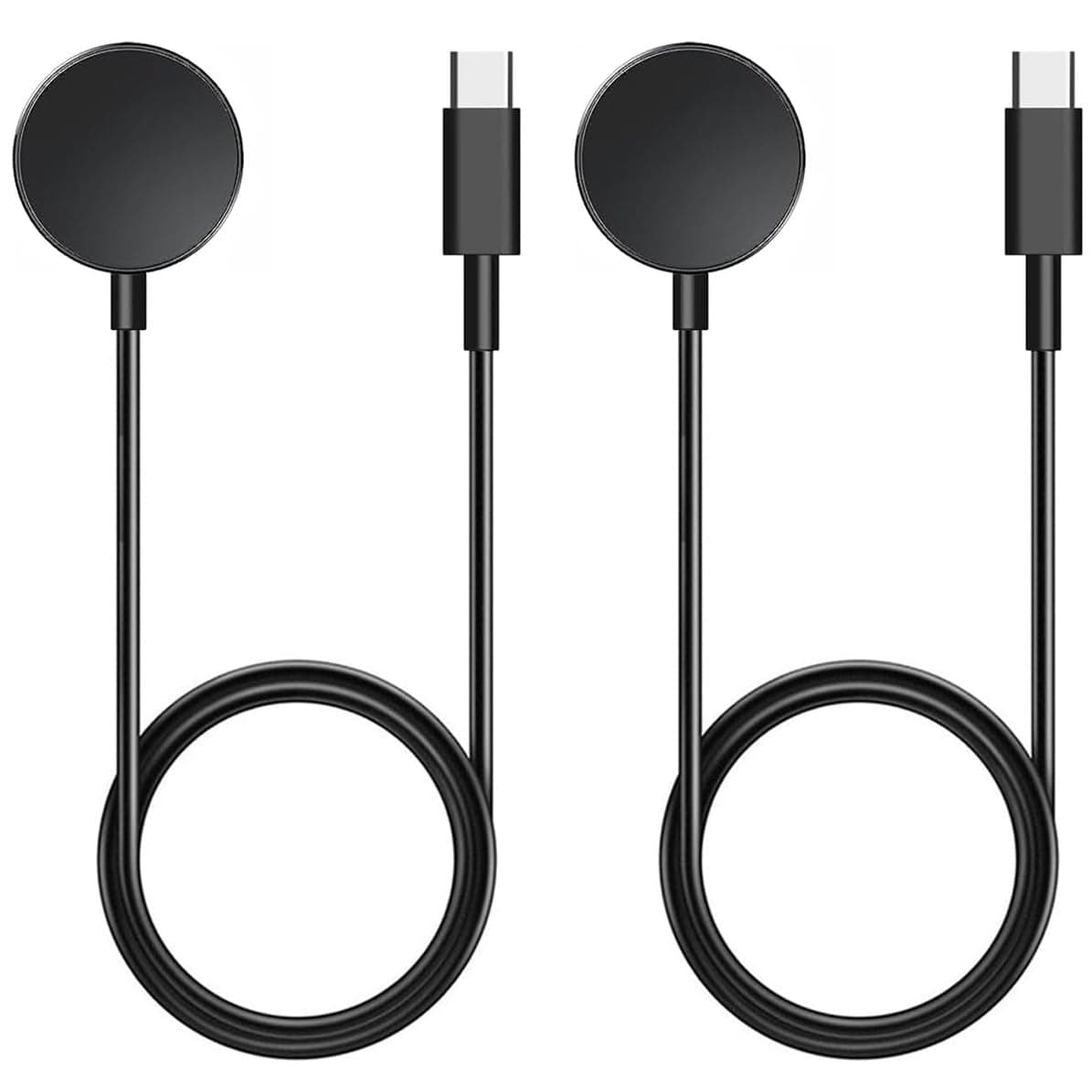 Emilydeals Charger for Samsung Galaxy Watch 6/6 Classic/5/5 Pro/4/4 Classic/3/Active 2/Active, Replacement Smart Watch Charging Cable (2Pack)