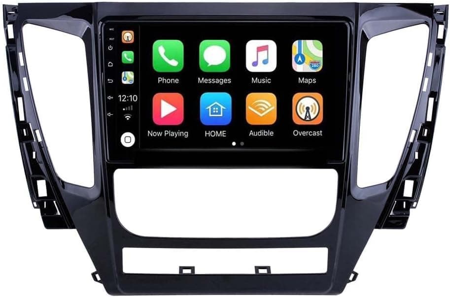 Android Car Stereo for Mitsubishi Montero Sport 2015 To 2021 4GB RAM 64GB ROM MirrorLink WiFi BT, 9 Inch 2.5D IPS Touch Screen with Backup Camera Included (4+64G With Apple Carplay)