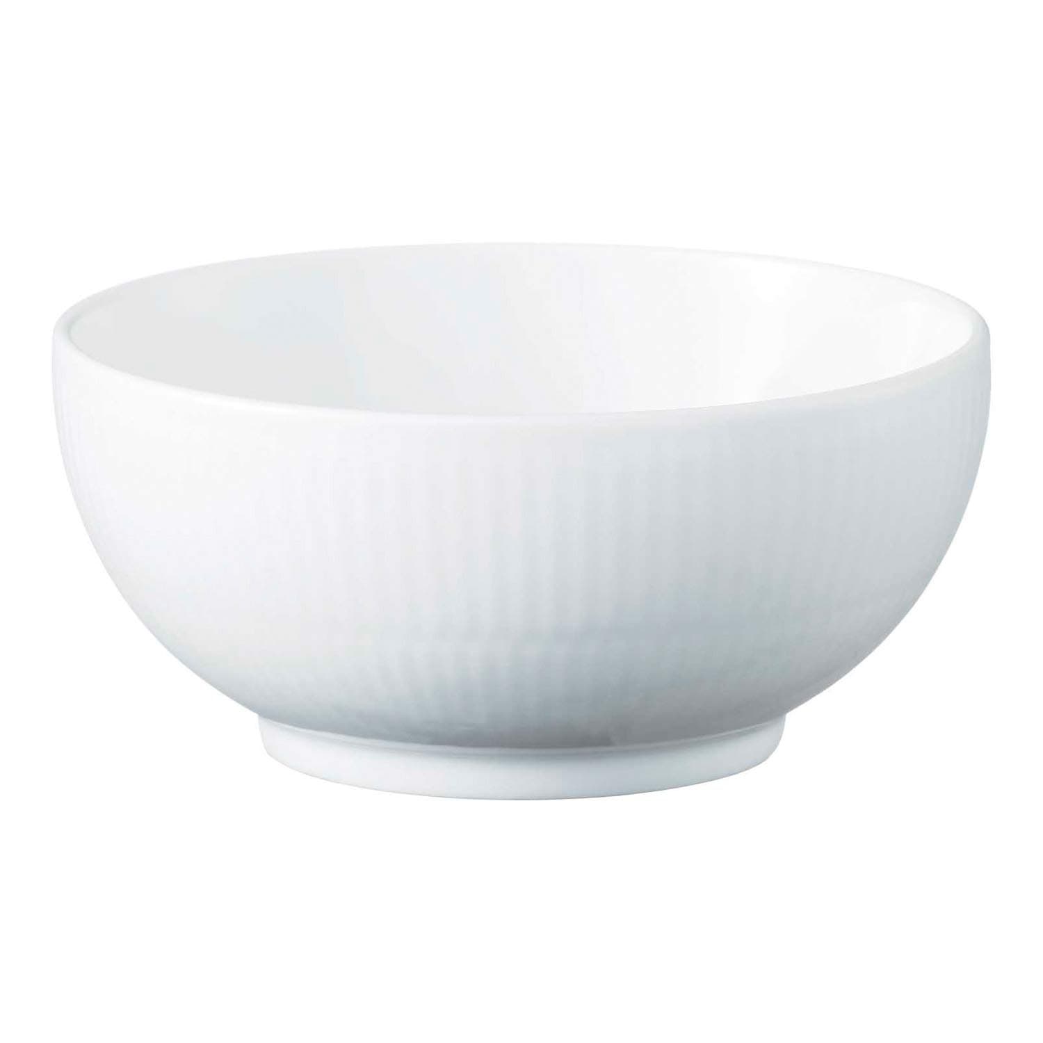 ロイヤル コペンハーゲン Royal Copenhagen 1016934 White Fluted Bowl Porcelain