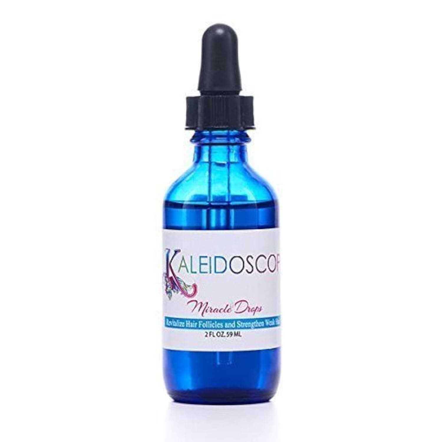Kaleidoscope Miracle Drop Hair Growth Oil for Follicles & Strengthens Weak Hair, 2 oz.