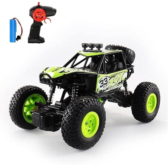 Exegi Enterprise Remote Control Car 1:20 Scale 2WD High Speed Electric Off-Road Monster Truck Crawler Toy for Boys & Girls Kids (Pack of 3)