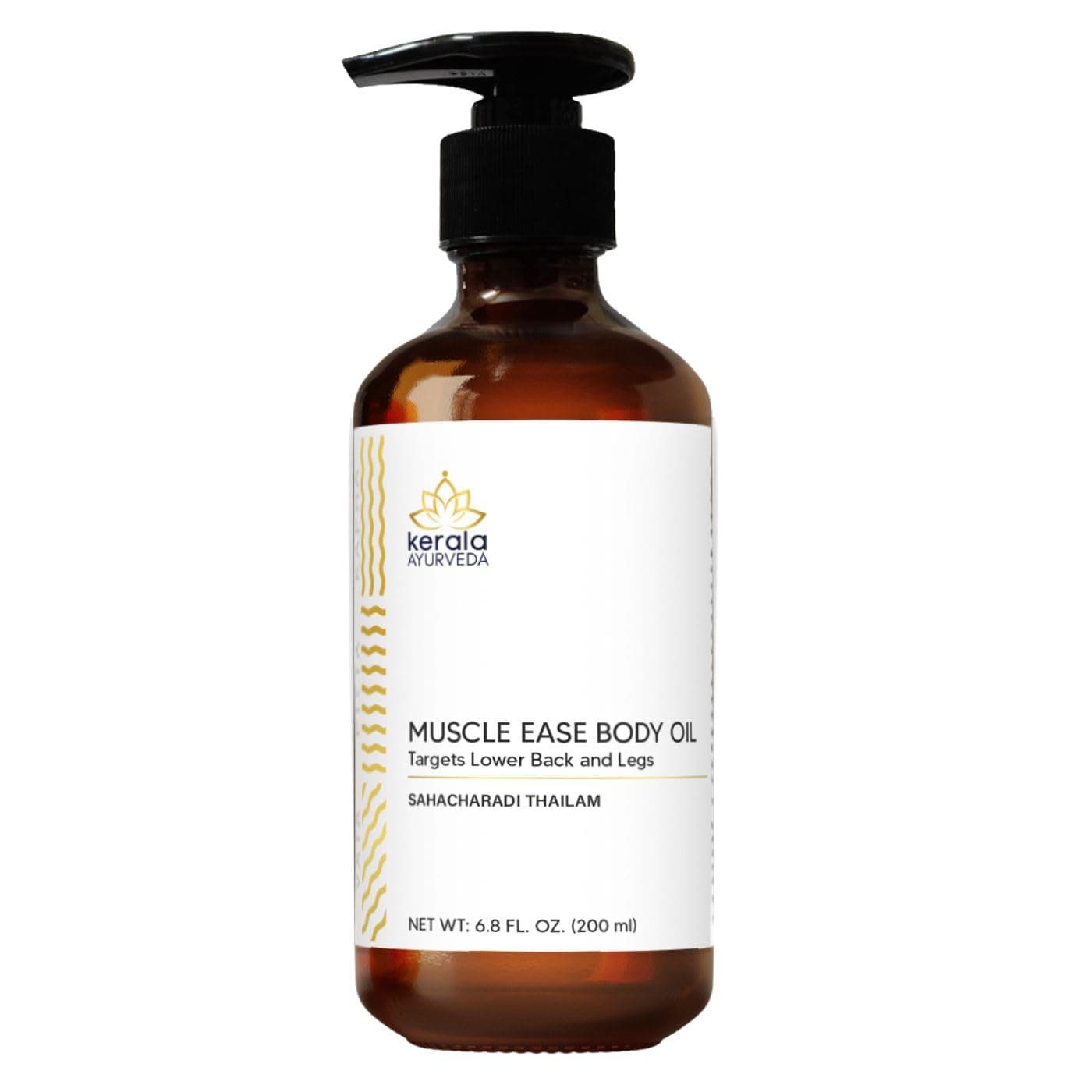 Sahacharadi Thailam - 6.76 Fl Oz | Herbal Massage Body Oil | Lower Back and Legs Support Oil | Enhances Healthy Circulation | Natural Muscle, Joint, & Ligament Relaxant