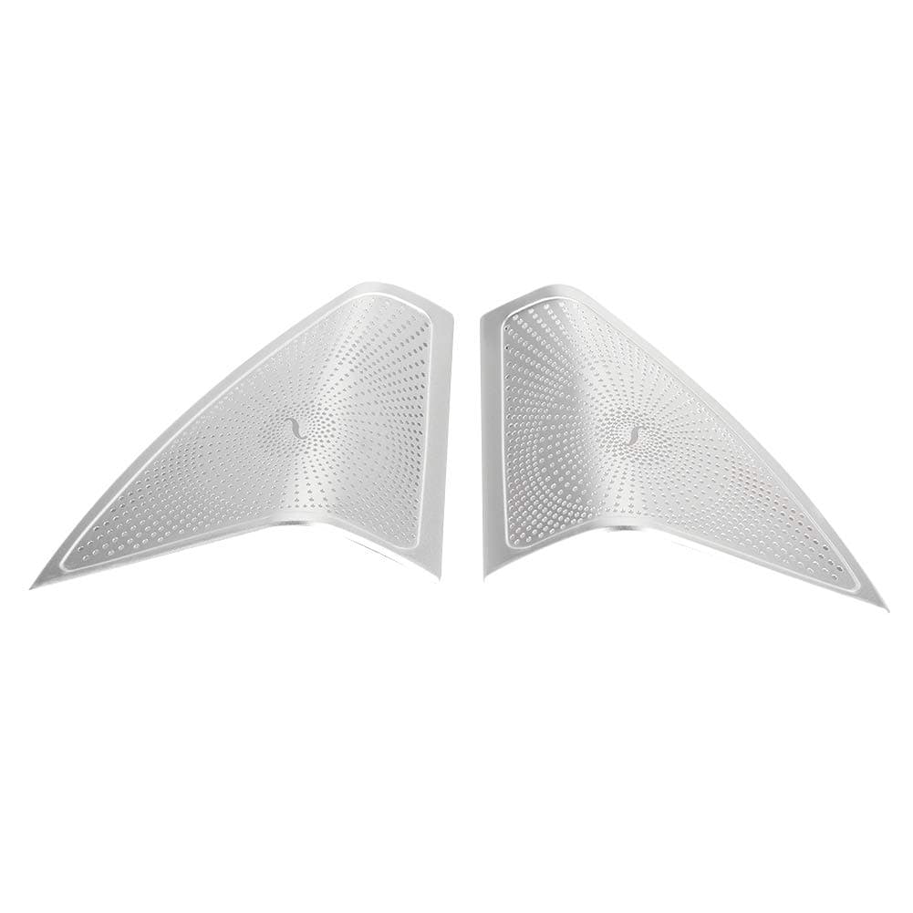 Madezz Car Stereo Speaker Cover, Pair of car-styling Door Stereo Audio Speaker Cover Trim for C Class W205 15-17