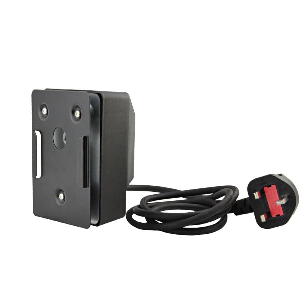 onlyfire BBQ Gas Grill Rotisserie Electric Mains Spit Motor,UK 3 Pins Plug,Black