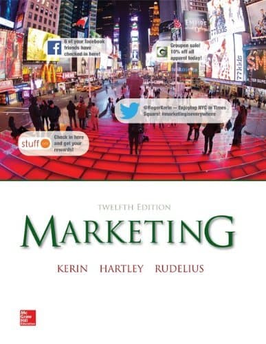 By Roger Kerin Marketing (12th Twelfth Edition) [Hardcover]