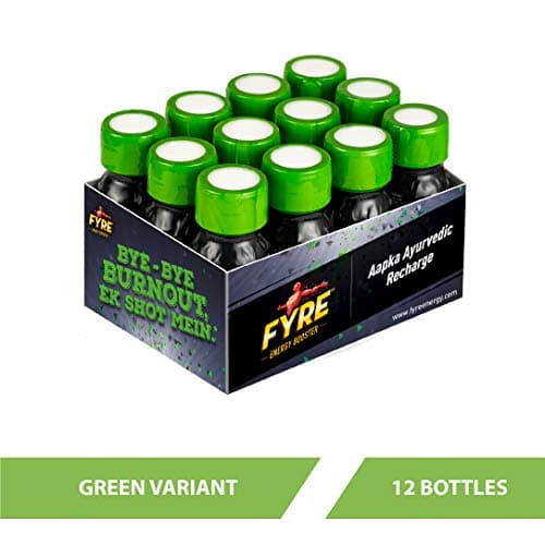Fyre Energy Booster - Green (12x30mL) - Pack of 12