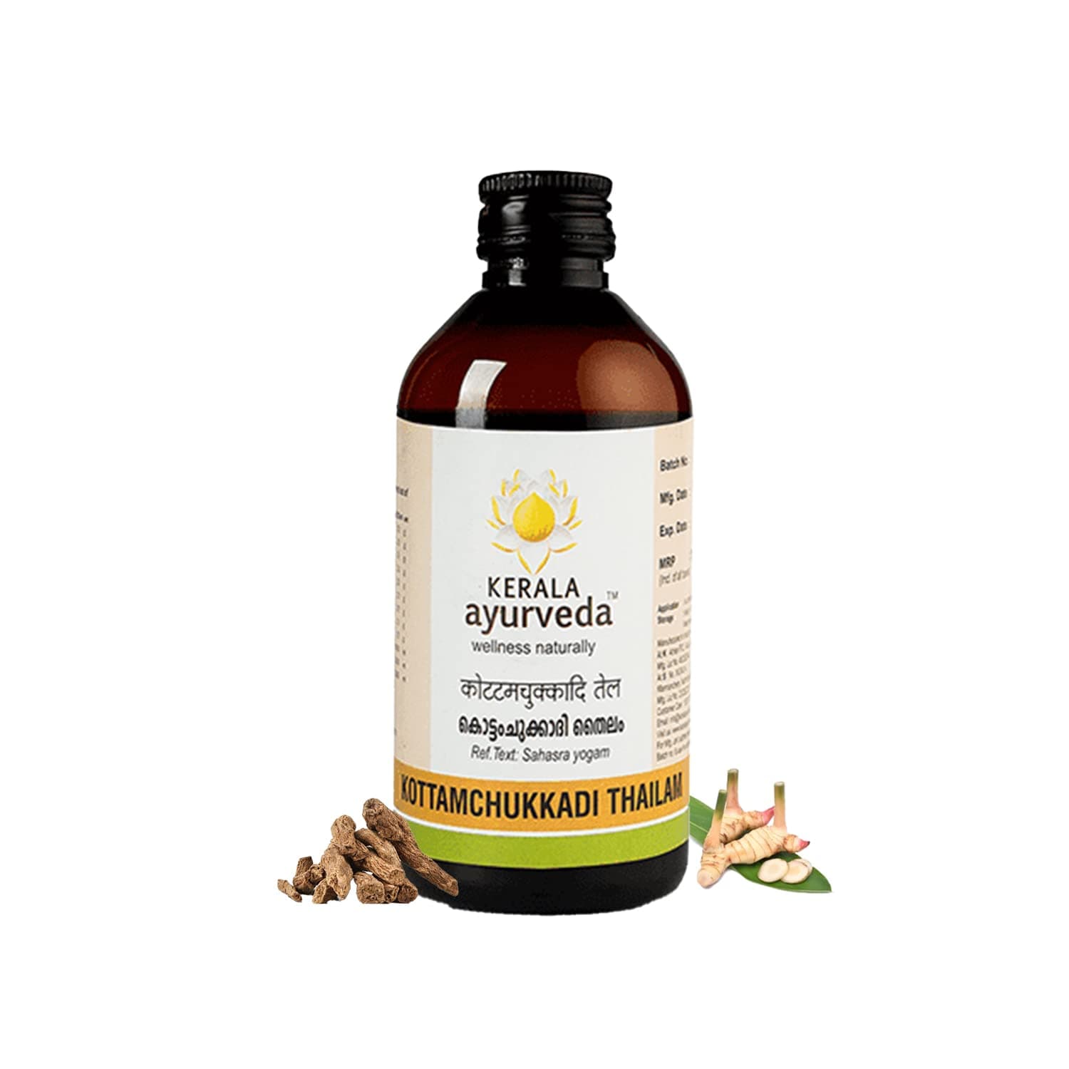 KERALA ayurveda Kottamchukkadi Thailam - 200ml