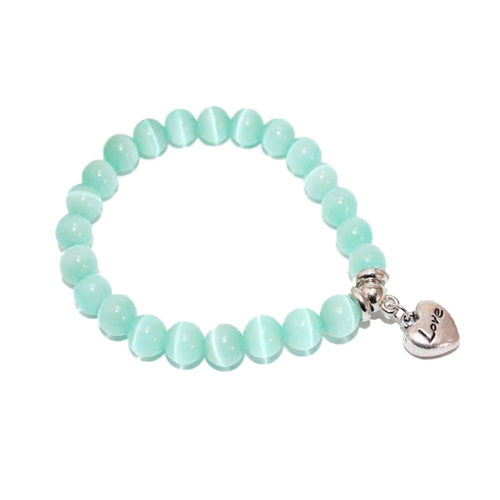 MIGU LOVE7 Chakra Bracelet Gemstone Buddha Charm Buddhist Prayer Reiki Healing Energy Bracelet