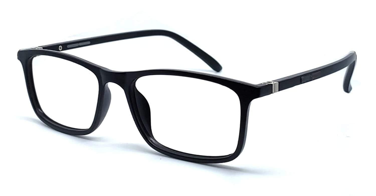 Optify Synthetic Photochromatic Lens With Antiglare Coating Uv 400 Protection Day And Night Square Men's And Women's Sunglasses (Black)