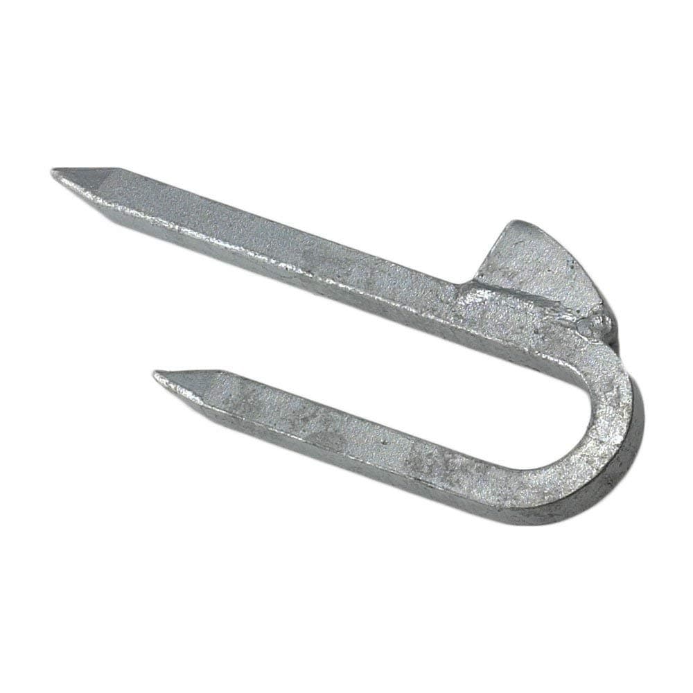 Owlett Jaton 132/SC Double Leg Staple Catch for Field Gate Spring 203mm / 8inch - Galvanised