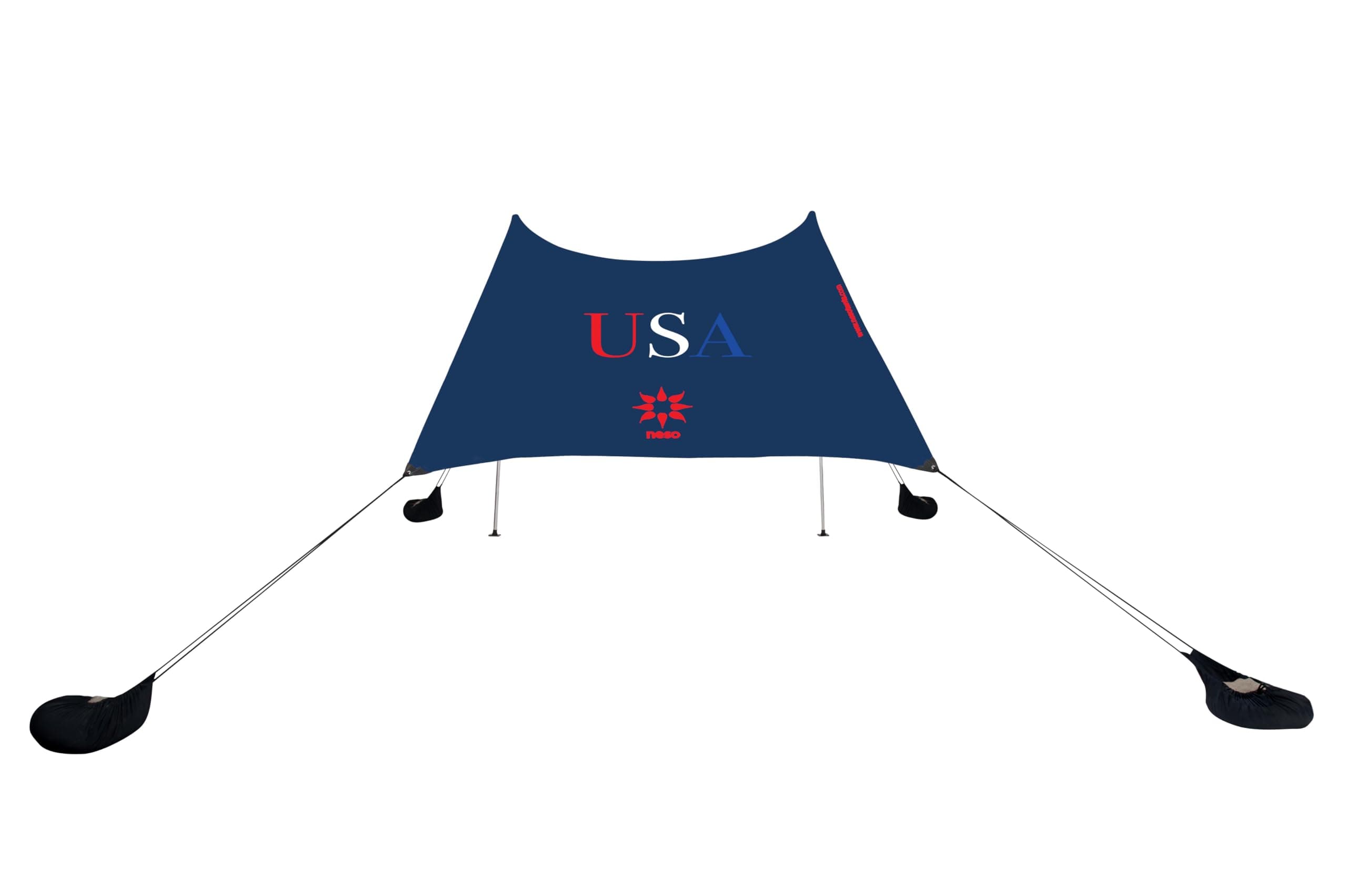 Neso Tents Beach Tent with Sand Anchor, Portable Canopy SunShade - 2.1m x 2.1m - Patented Reinforced Corners