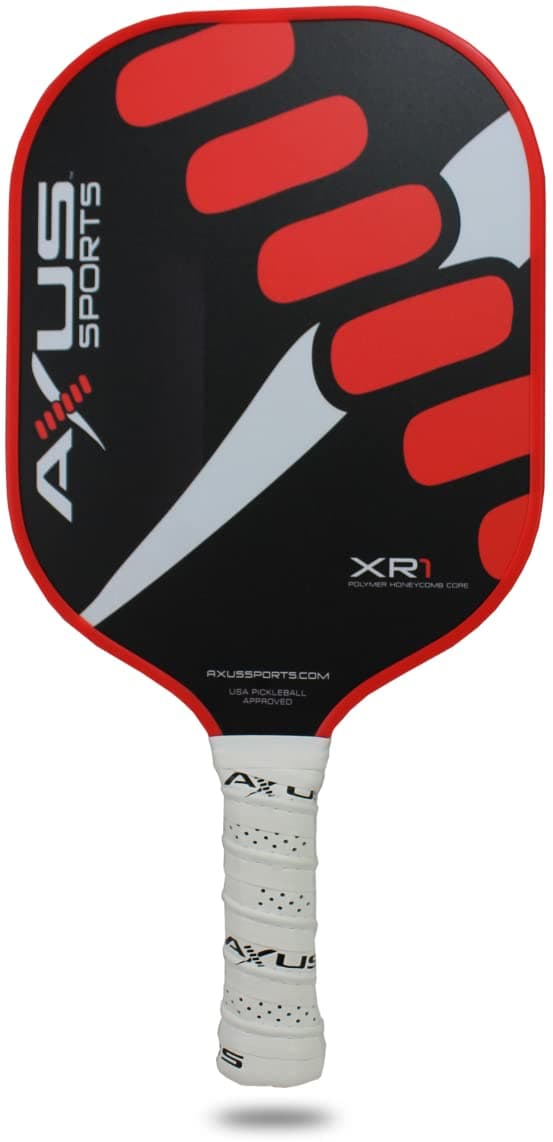 Axus Pickleball Paddle – Light & Powerful | USAP Approved | Ultraprecise Carbon Fiber Facing | Polypropylene Honeycomb Core | One Size XR1 0
