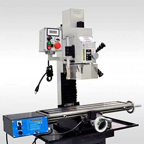 27 1/2" x 7" VARIABLE SPEED MILL DRILL WITH POWER FEED BF20VLP
